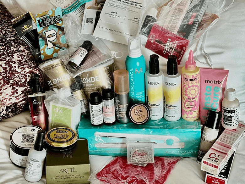 BTC Show Goody Bag — full-size products, color, tools, and exclusive first looks
